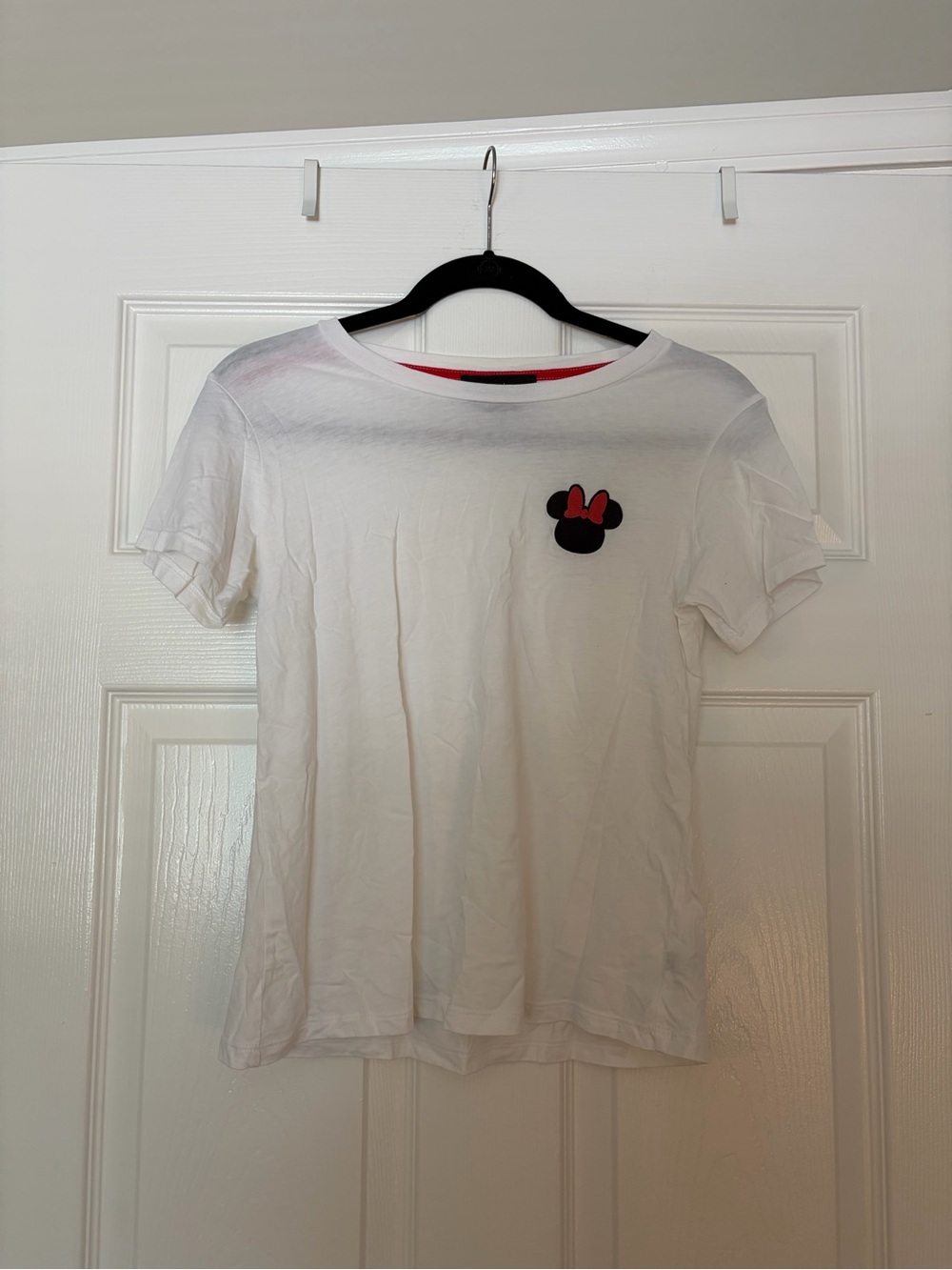 kate spade Disney Collaboration White Tee with Red Trim